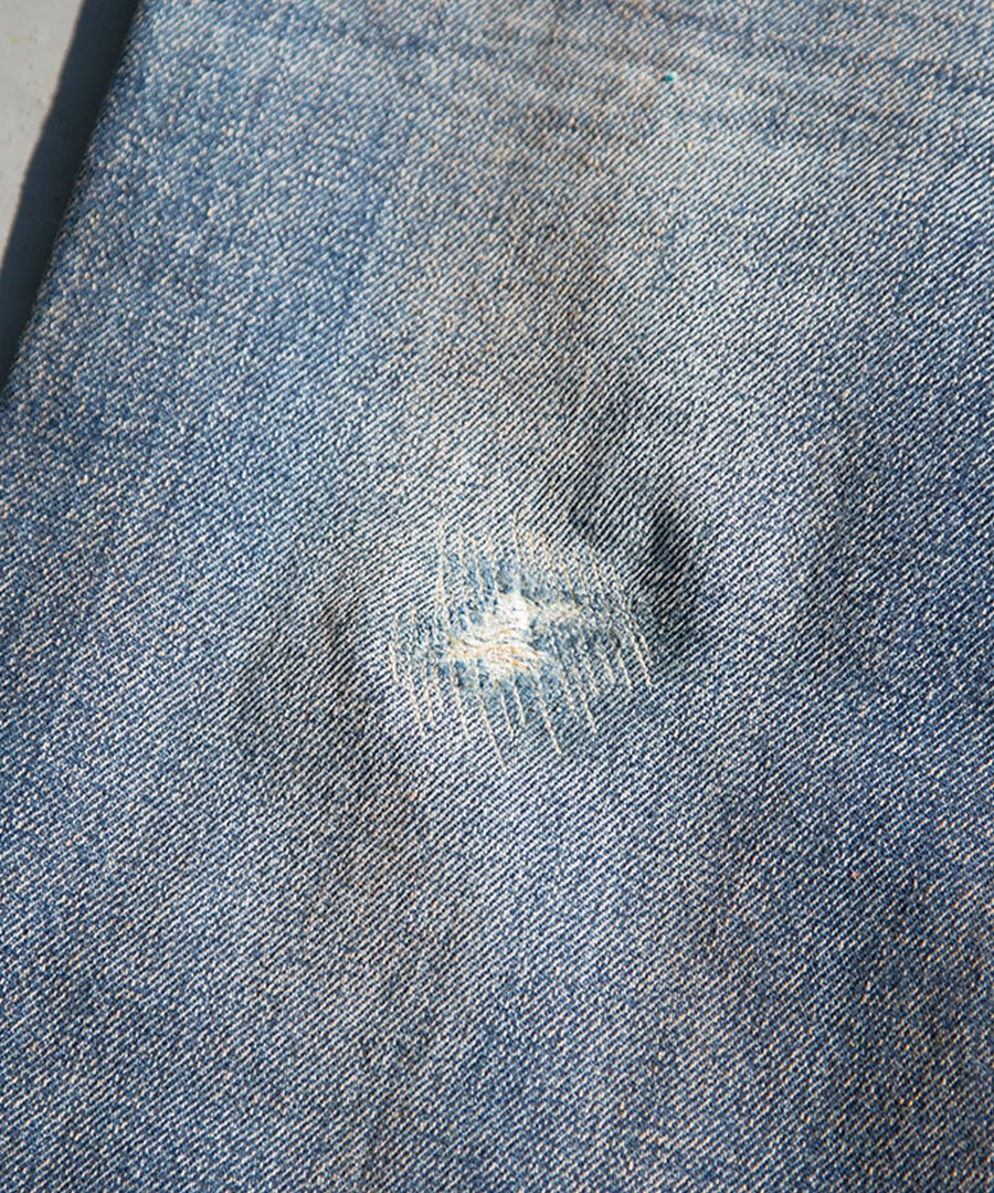 12oz SOFT DENIM 5P STRAIGHT（vintage processing）