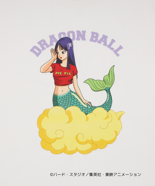 【TMT×DRAGON BALL】  コットンTシャツ（人魚）