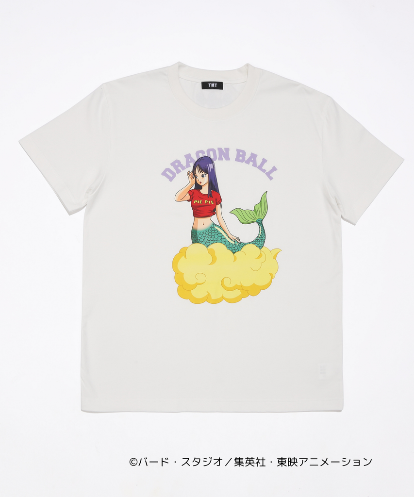 TMT × DRAGON BALL コットンTシャツ 人魚 ランチ TMT×DRAGON BALL】 コットンTシャツ（人魚） – TMT OFFICIAL ONLINE STORE