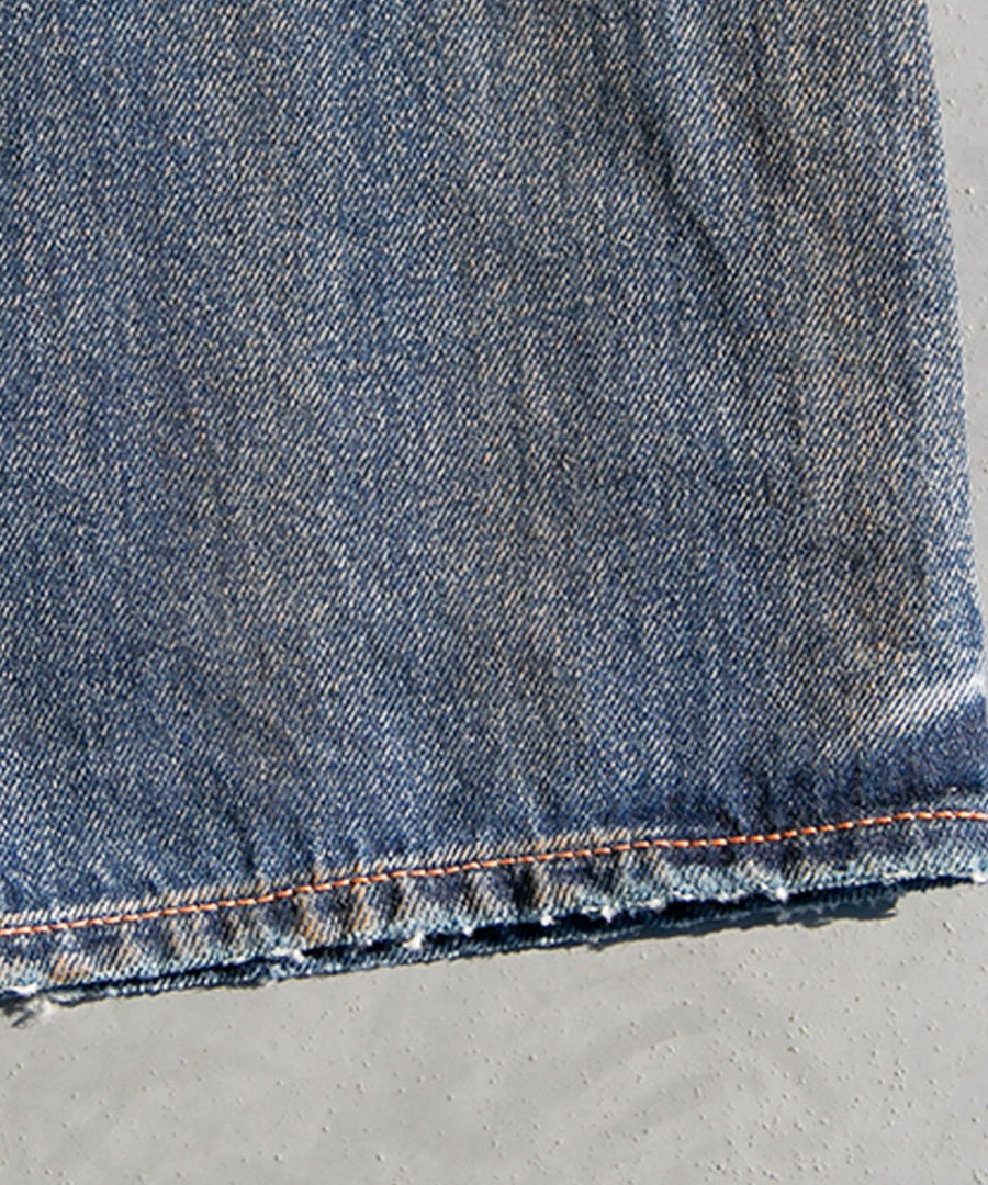 12oz SOFT DENIM 5P STRAIGHT（vintage processing）