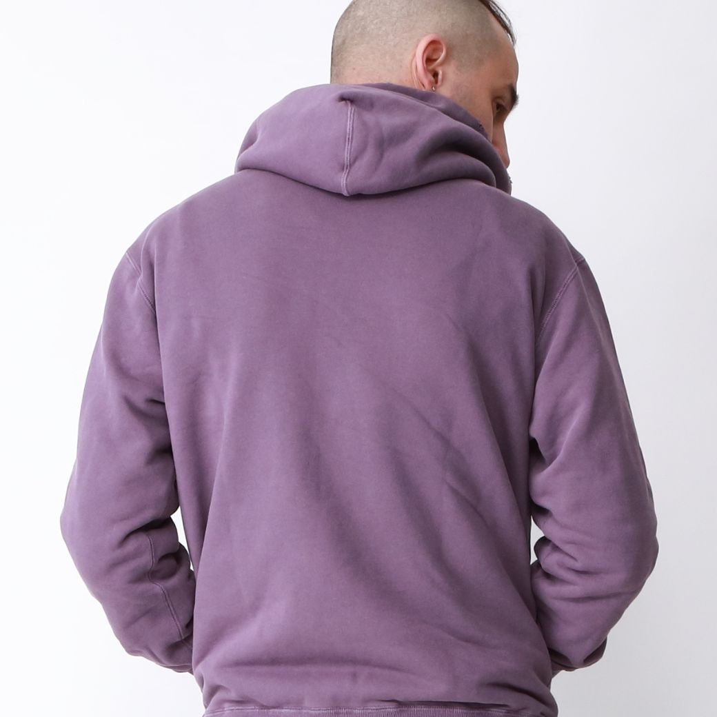 VINTAGE SWEAT HOODIE（Sulfur Dyes）／PURPLE