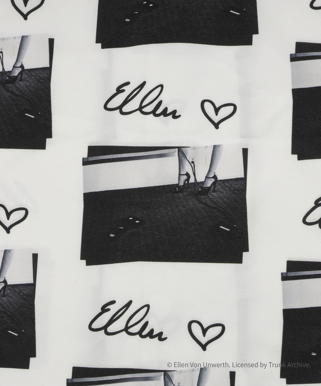 ※8月下旬発送予定※【TMT×Ellen Von Unwerth】OVERSIZED PHOTO  SHIRTS
