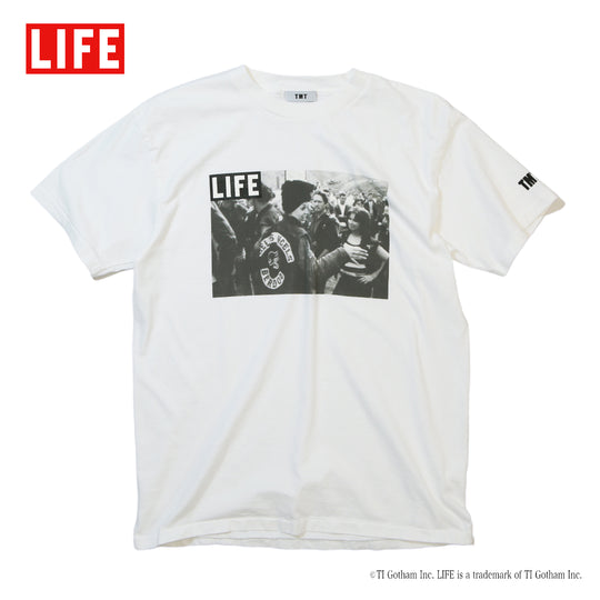 LIFE© COLLABOLATION T-SHIRTS （Hells Angels）／ WHITE