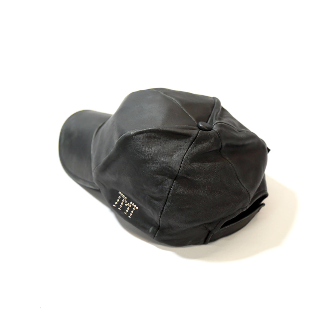 Schott × TMT LEATHER BASE BALL CAP