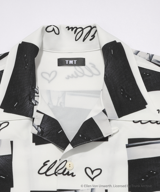 ※8月下旬発送予定※【TMT×Ellen Von Unwerth】OVERSIZED PHOTO  SHIRTS