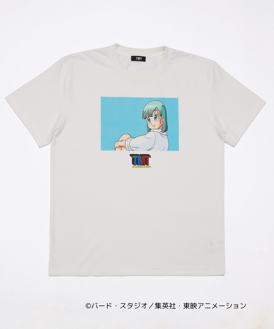 【TMT×DRAGON BALL】  コットンTシャツ（ブルマ①）