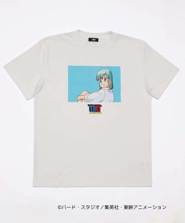 【TMT×DRAGON BALL】  コットンTシャツ（ブルマ①）