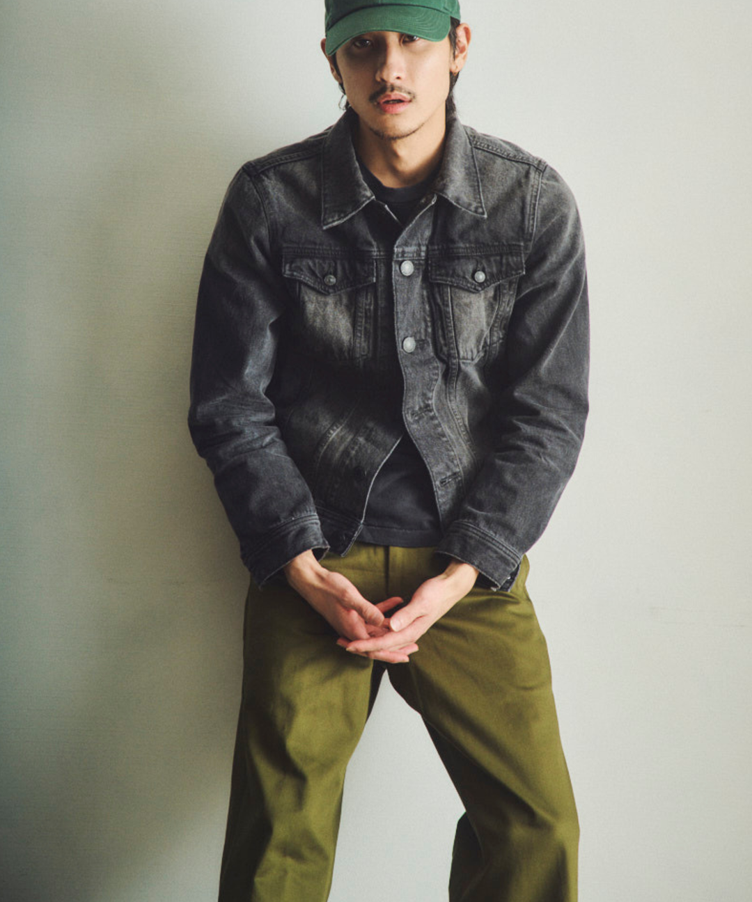 12oz SOFT BLACK DENIM TRUCKER JACKET