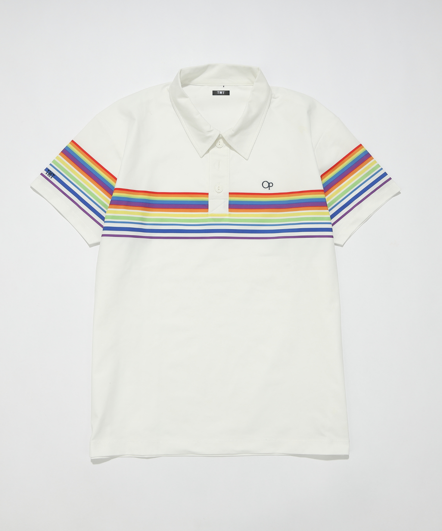 【TMT×Ocean Pacific】 PEARTEX POLO SHIRT（BORDER）