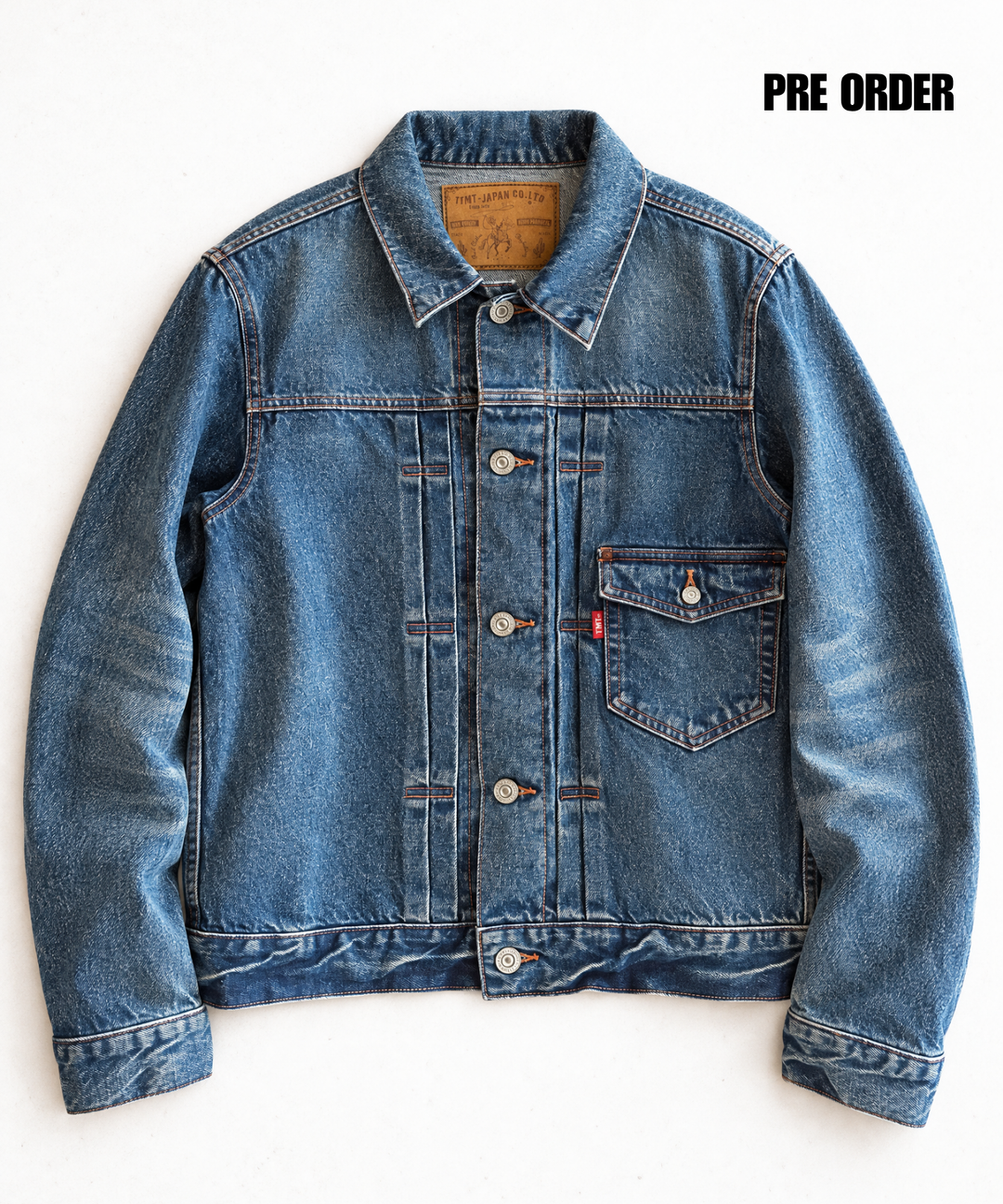 【11月中旬発送予定】SELVEDGE DENIM TRUCKER JACKET