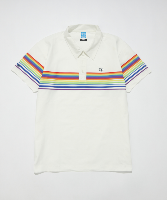 ※5月下旬発送予定【TMT×Ocean Pacific】 PEARTEX POLO SHIRT（BORDER）