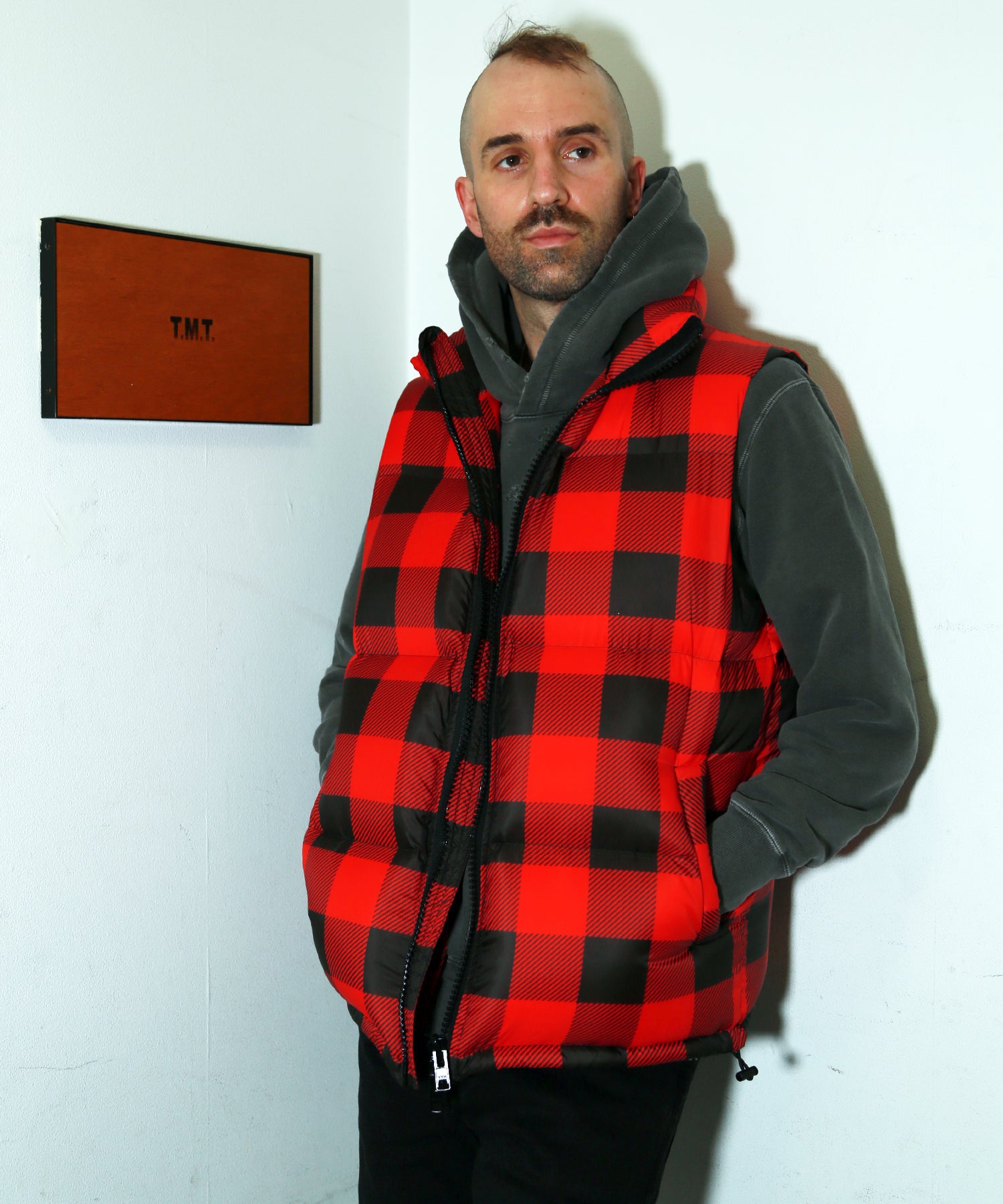 BUFFALO CHECK DOWN VEST – TMT OFFICIAL ONLINE STORE