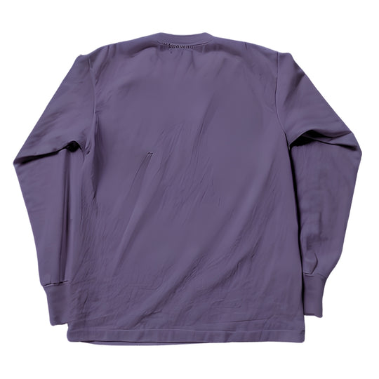 DRY COTTON JERSEY L/S TEE（UPPER）／PURPLE