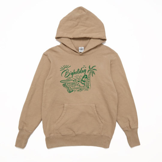 【10月上旬より発送】VINTAGE SWEAT HOODIE（TROPICAL）／BEIGE