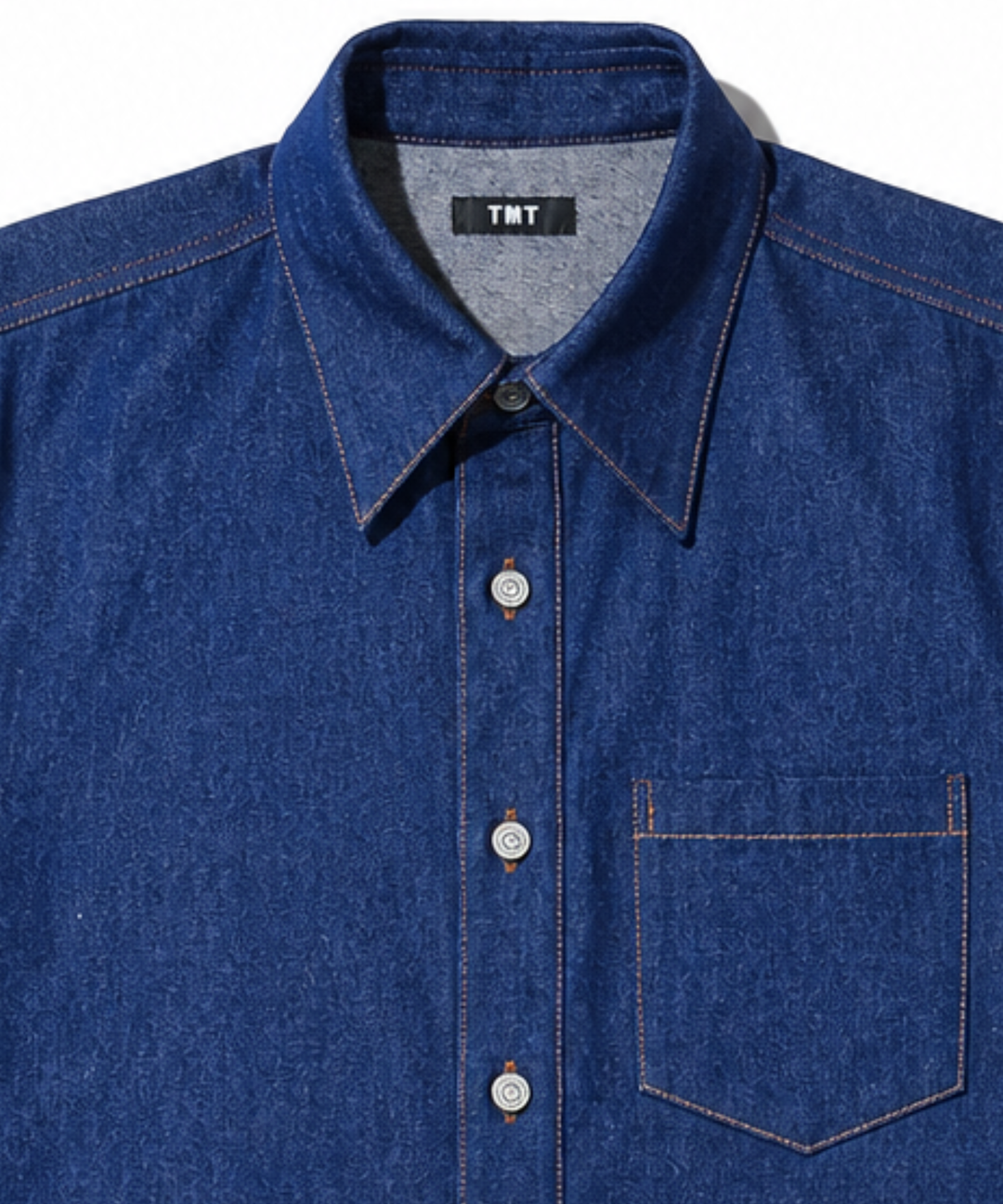 【7月下旬発送予定】DENIM SHORT SLEEVE SHIRTS（ONE WASH）