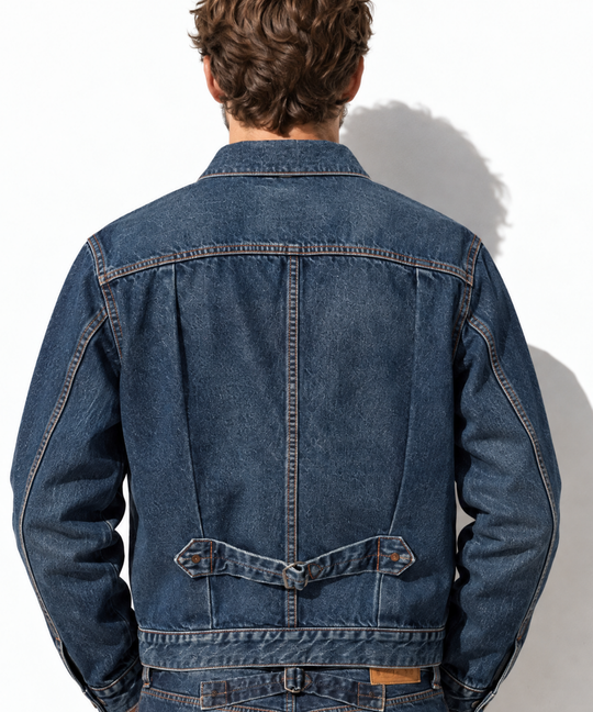 【11月中旬発送予定】SELVEDGE DENIM TRUCKER JACKET