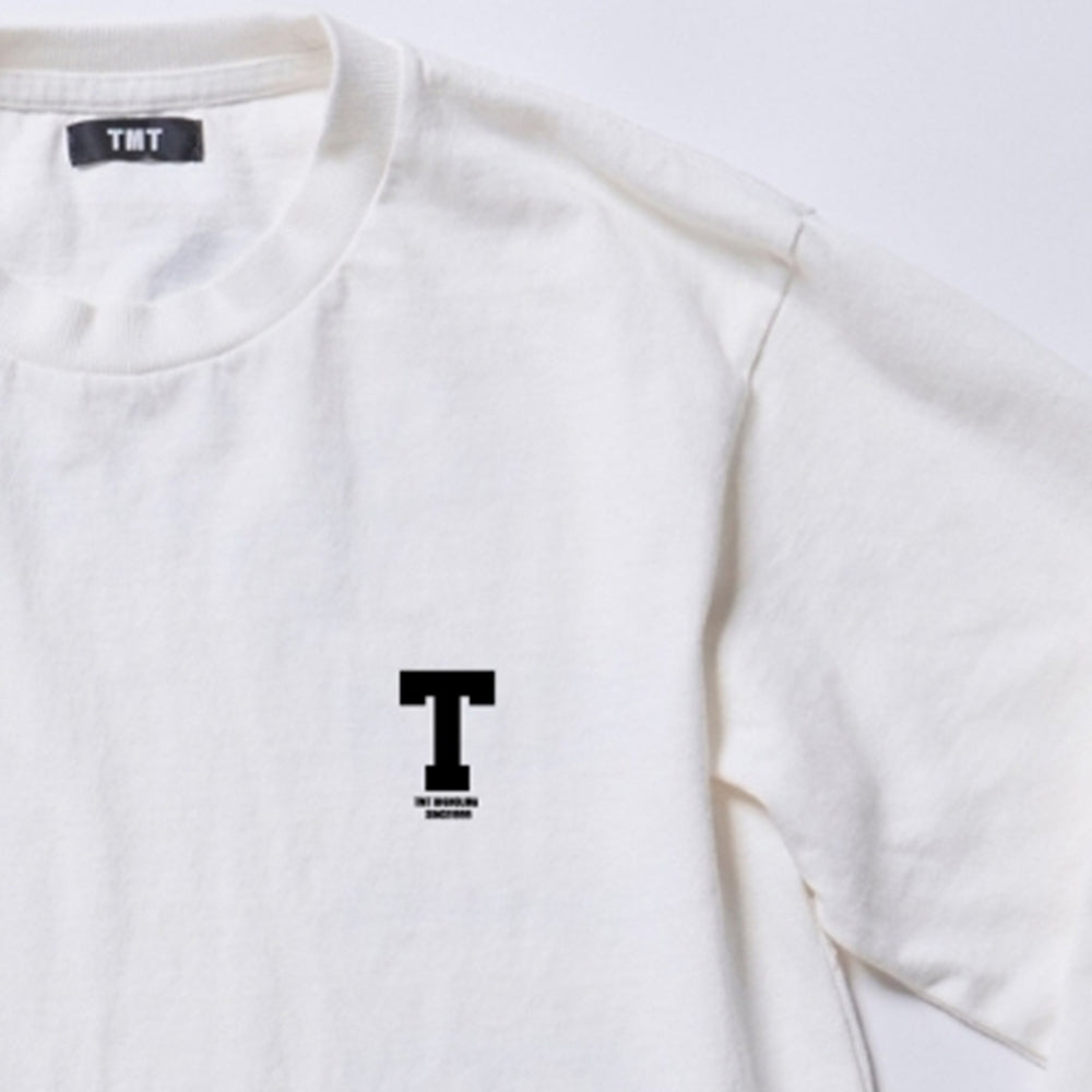 DRY COTTON JERSEY L/S TEE（UPPER）／WHITE