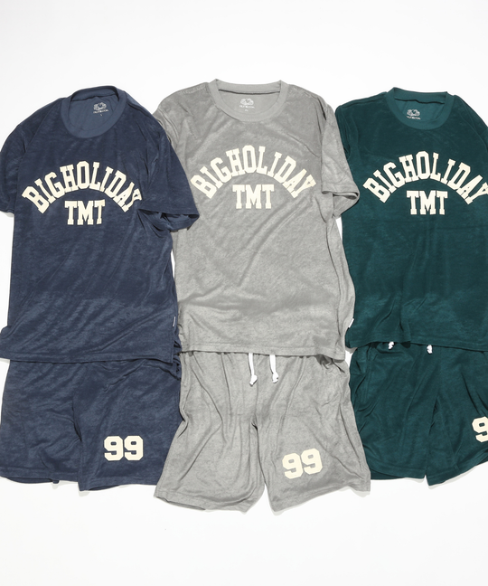 ※6月中旬発送予定※【FRUITS OF THE LOOM×TMT】SET-UP PILE ROOM WEAR