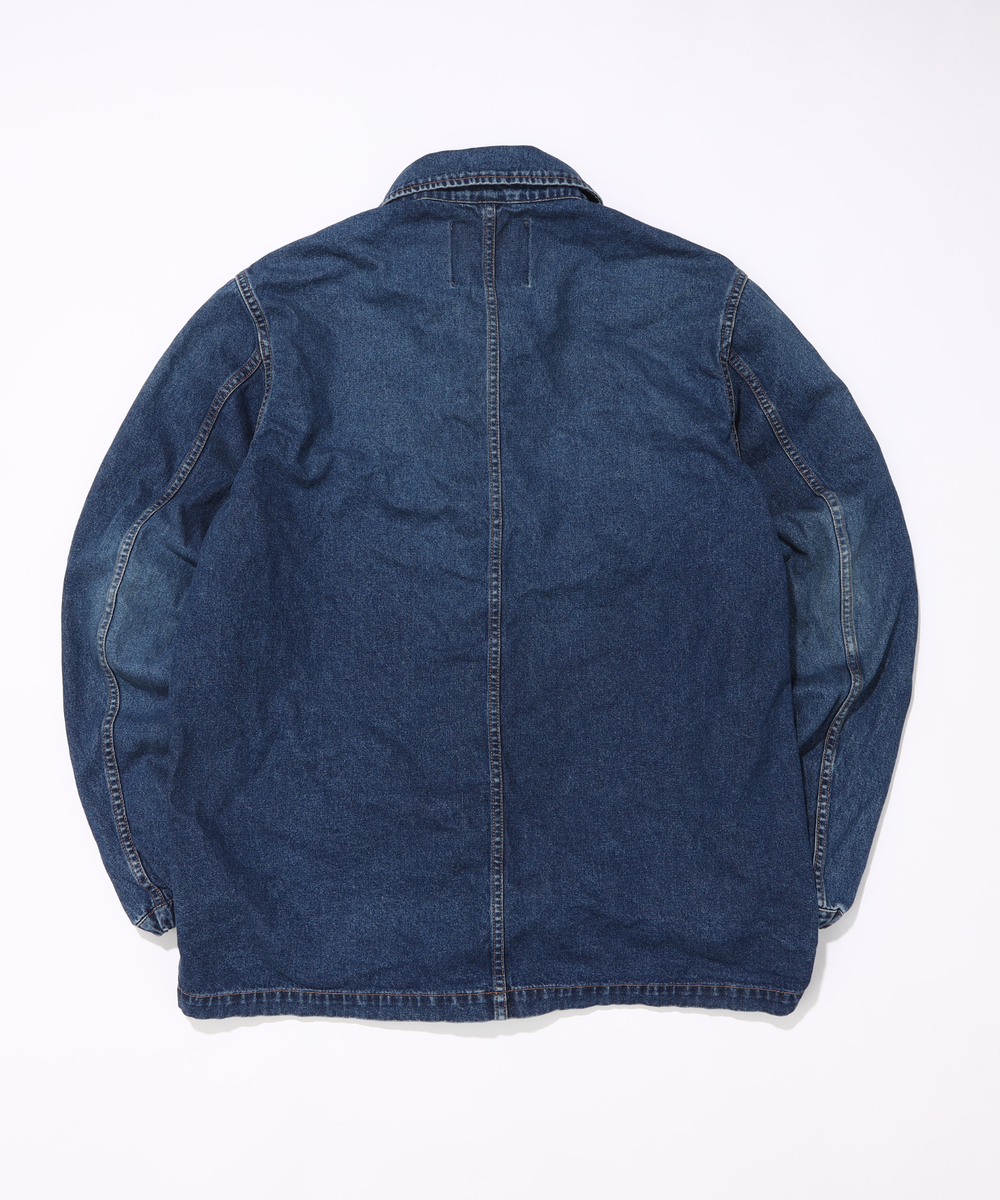 DENIM COACH JACKET／INDIGO LOGHT