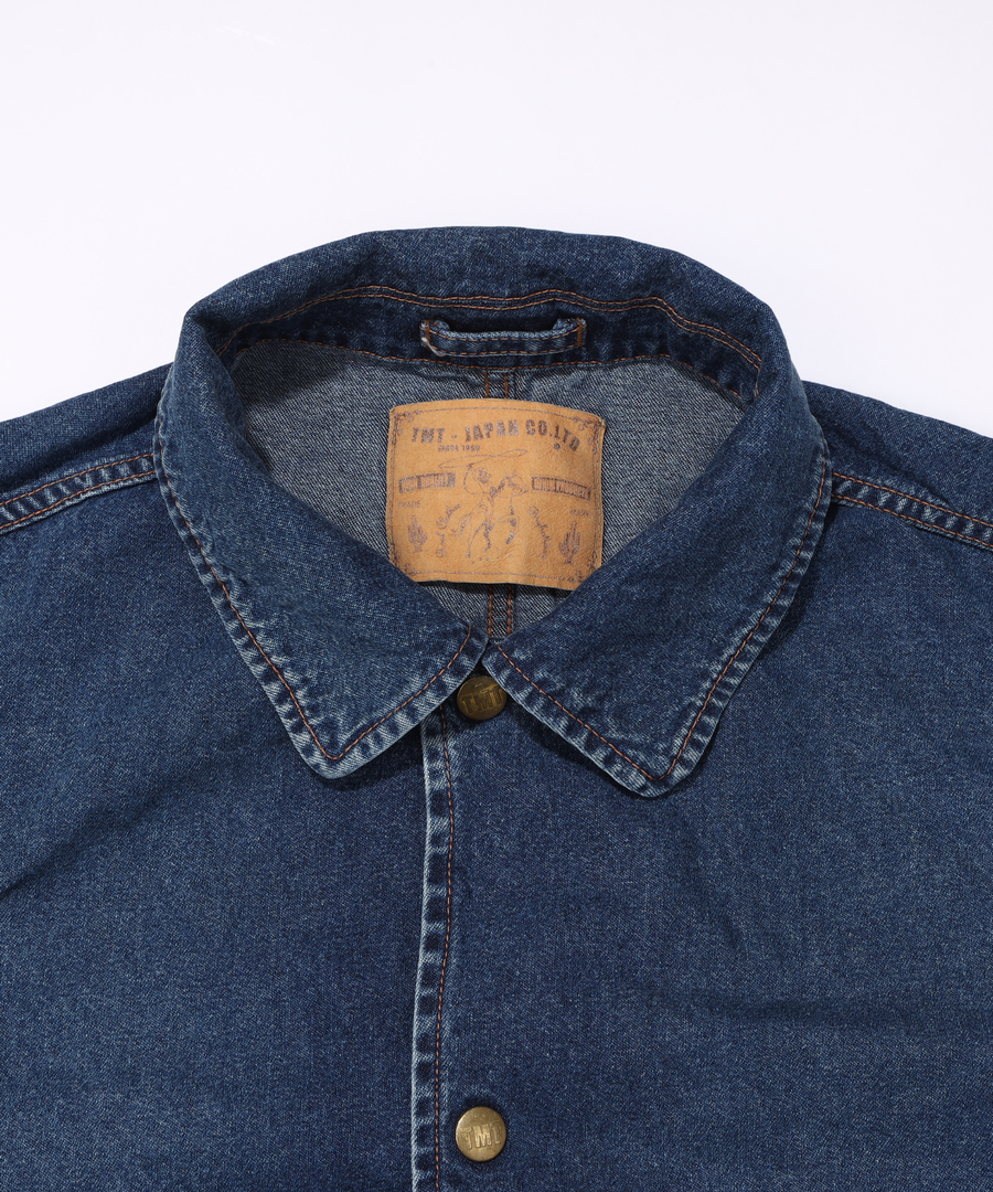 DENIM COACH JACKET／INDIGO LIGHT