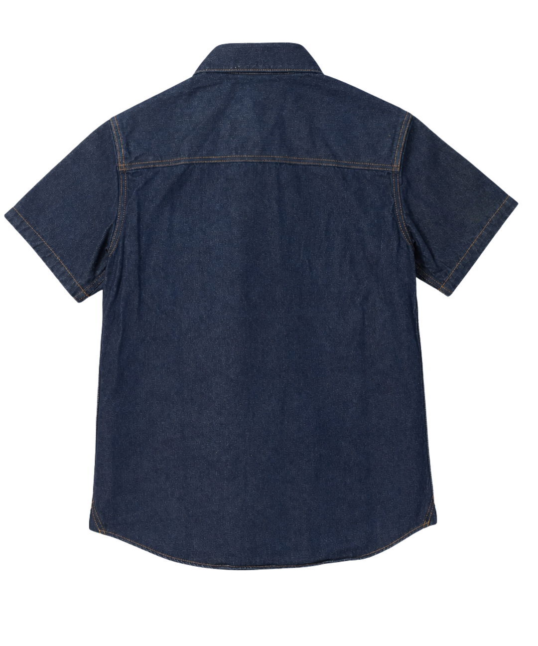 DENIM SHORT SLEEVE SHIRTS（ONE WASH）