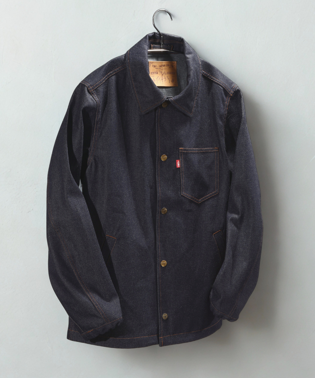 DENIM COACH JACKET／INDIGO