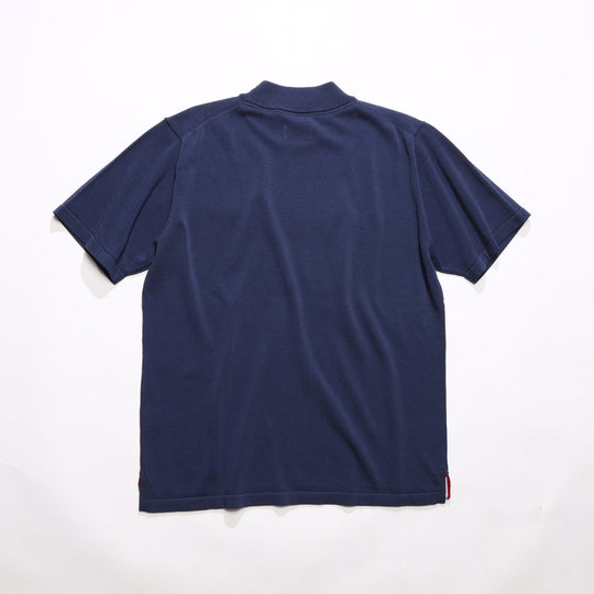 【5月中旬発送予定】DRY KNIT MOCK NECK／NAVY