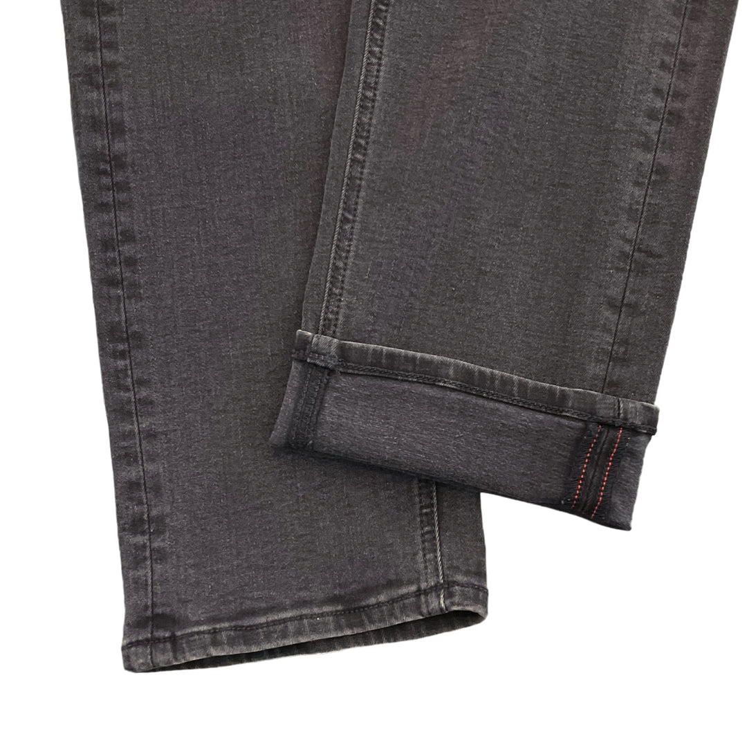 STRETCH COMFY DENIM 5P SKINNY SLIM FIT / CHARCOAL