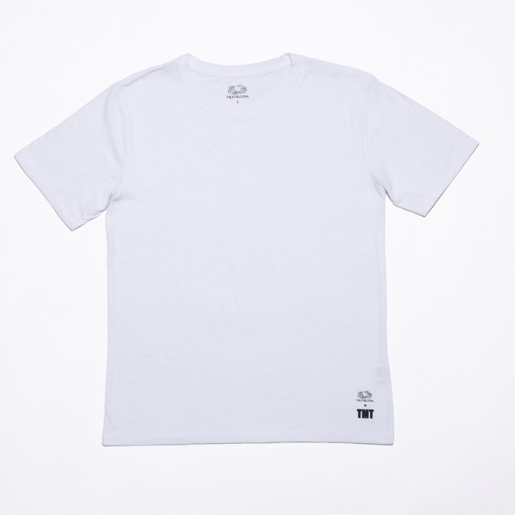 TMT×FRUITS OF THE LOOM  3PACK-TEE／WHITE