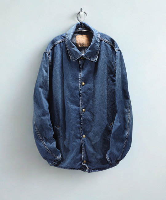 DENIM COACH JACKET／INDIGO LIGHT