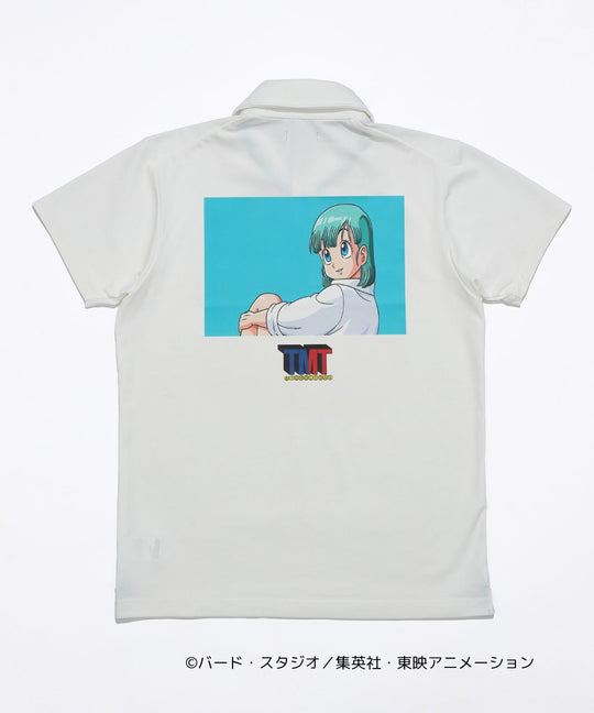 【TMT×DRAGON BALL】  ポロシャツ（ブルマ）
