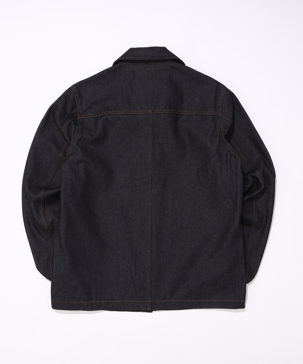 DENIM COACH JACKET／INDIGO