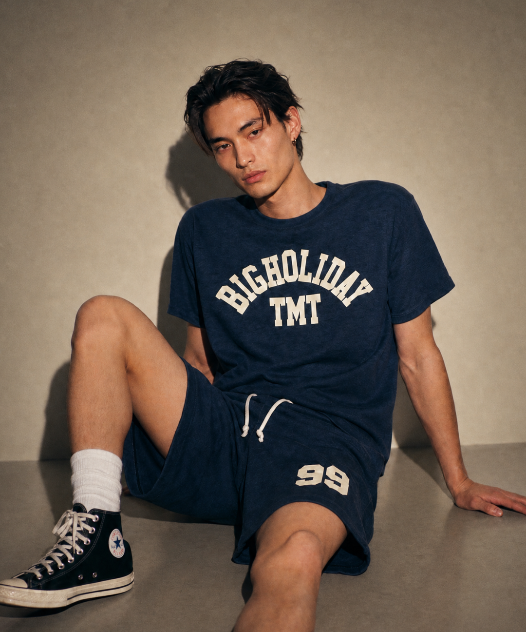 ※6月中旬発送予定※【FRUITS OF THE LOOM×TMT】SET-UP PILE ROOM WEAR