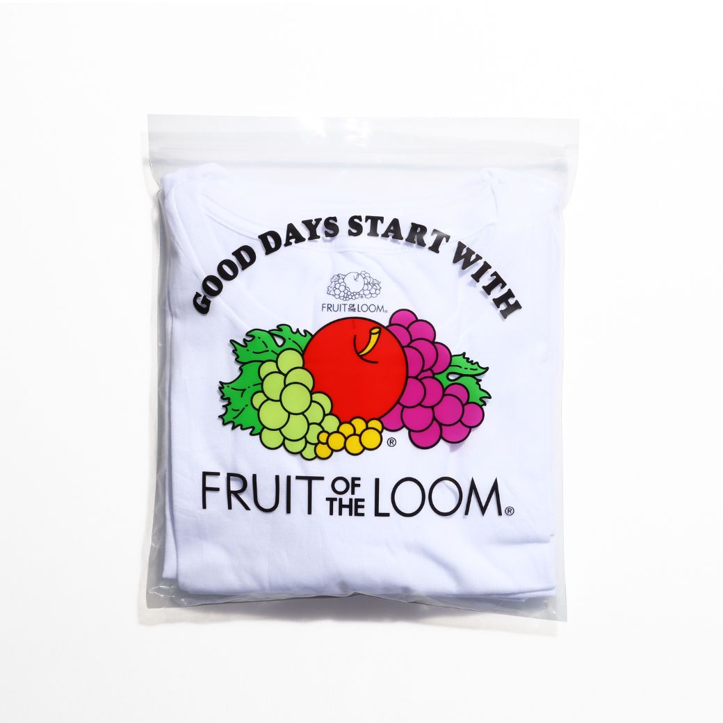 TMT×FRUITS OF THE LOOM  3PACK-TEE／WHITE