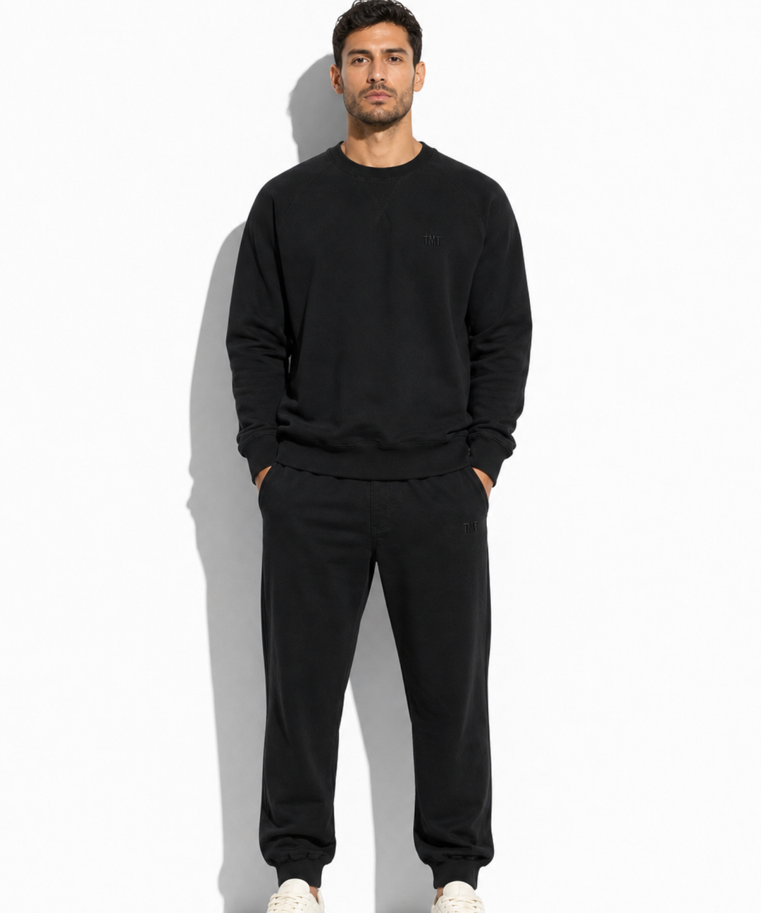 WIDE SWEAT PANTS（BLACK）