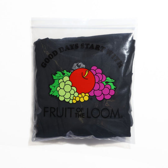 TMT×FRUITS OF THE LOOM  3PACK-TEE／BLACK