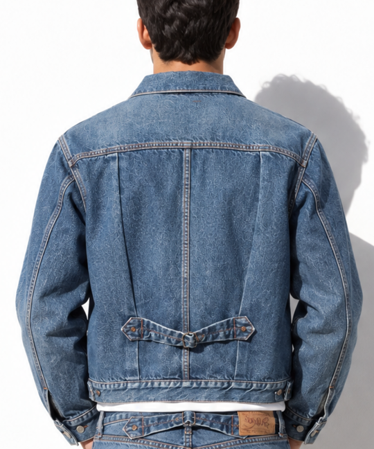 【11月中旬発送予定】SELVEDGE DENIM TRUCKER JACKET