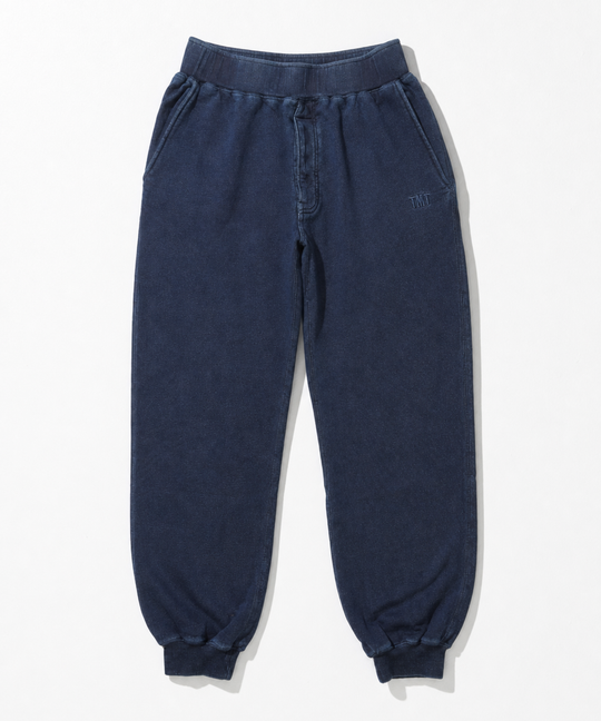 WIDE SWEAT PANTS（indigo dye）