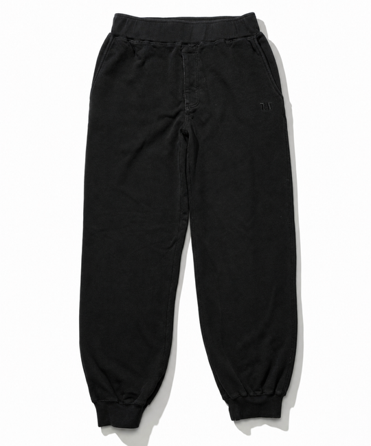 WIDE SWEAT PANTS（BLACK）