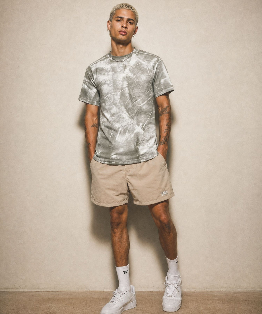 5.6oz S/S T-shirts（paint）