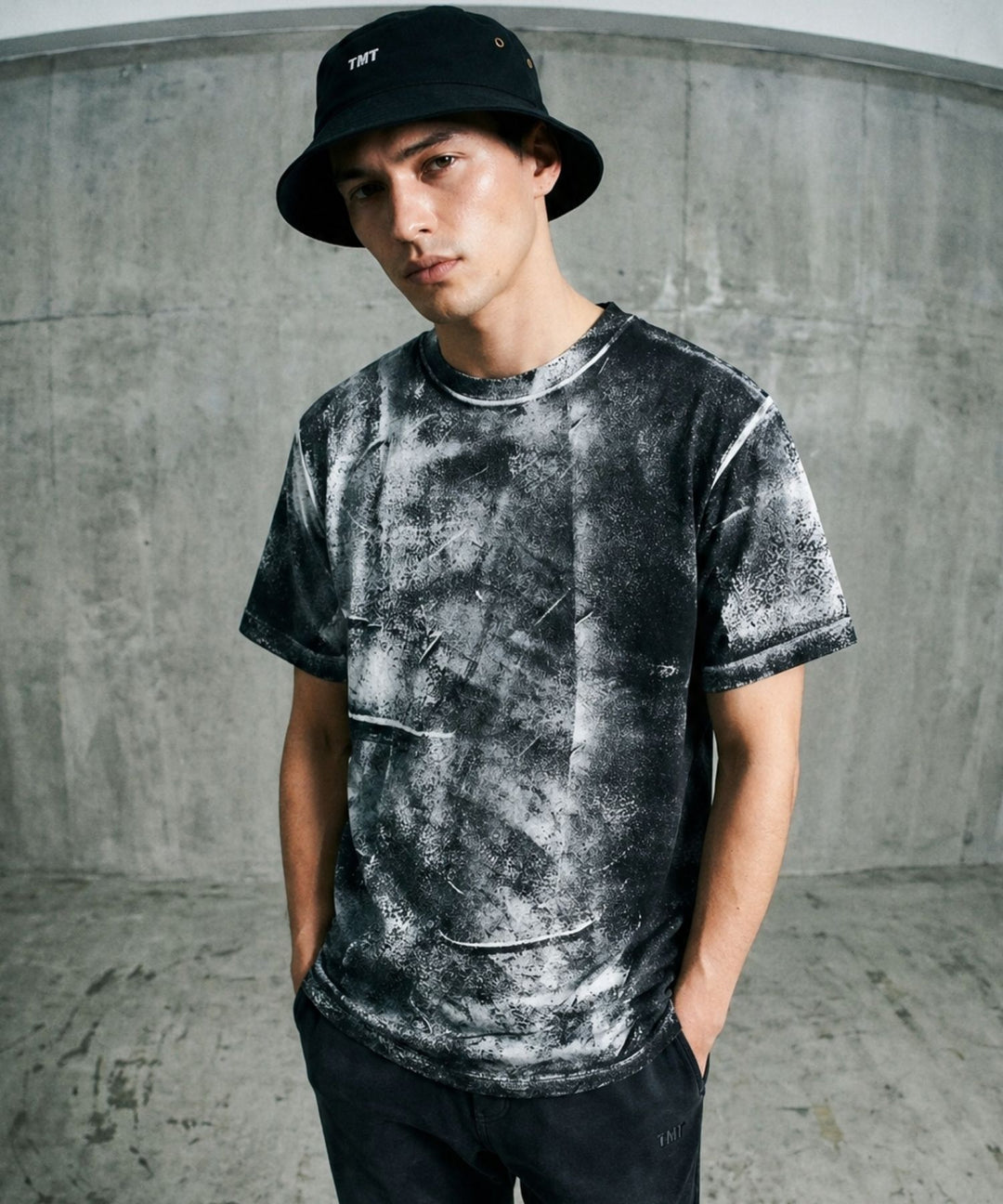 5.6oz S/S T-shirts（paint）