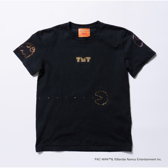 【 TMT × PAC-MAN 】DRY COTTON JERSEY  S/S TEE (CRYSTALS)