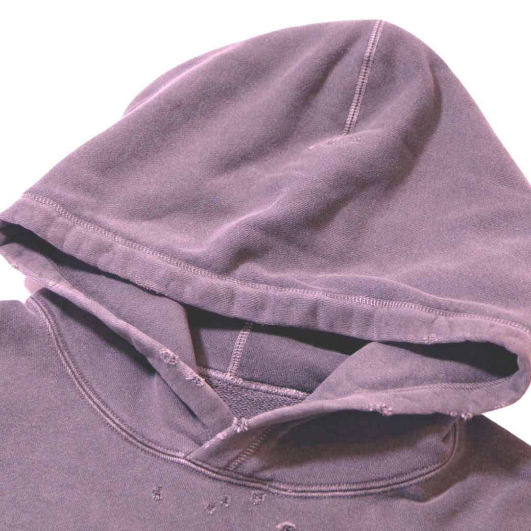 VINTAGE SWEAT HOODIE（Sulfur Dyes）／PURPLE