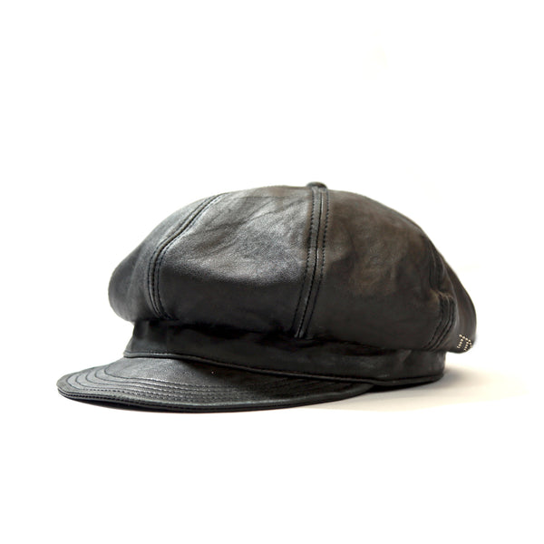 Schott ×TMT LEATHER NEWSBOY CAP – TMT OFFICIAL ONLINE STORE