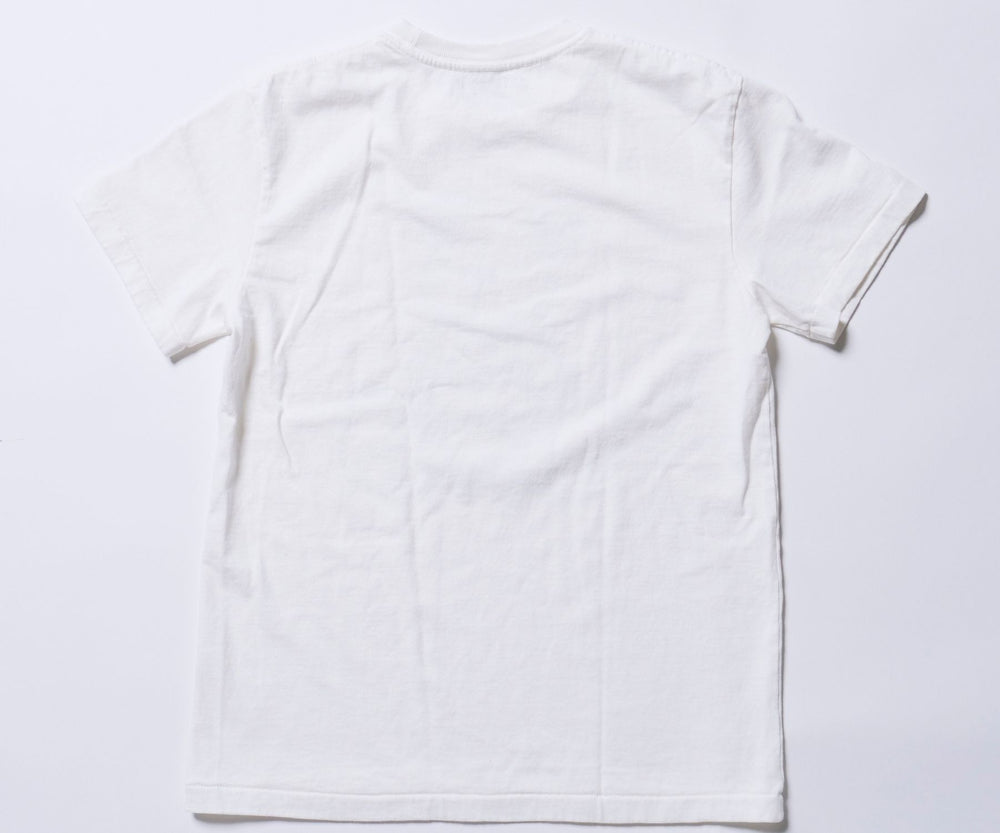 DRY COTTON JERSEY S/STEE(INDIAN HEAD) / WHITE