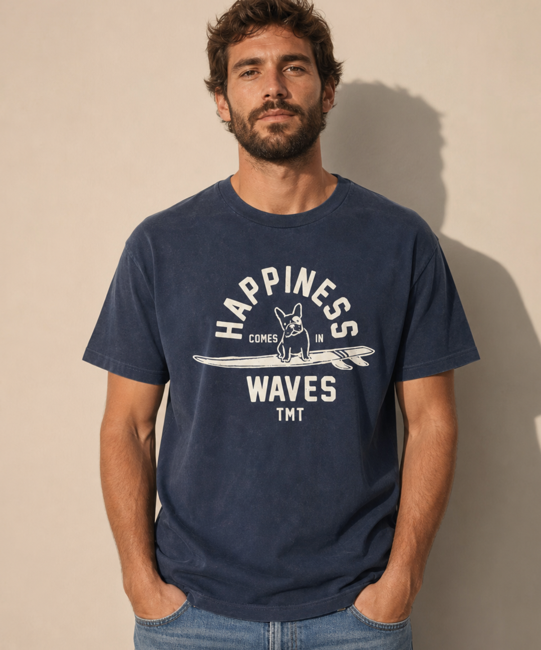 【7月上旬発送予定】6.2oz COTTON S/S Tee （surf dog)