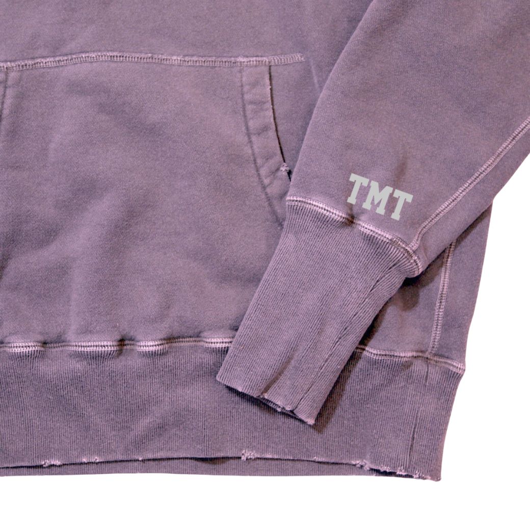 【10月下旬より発送】VINTAGE SWEAT HOODIE（Sulfur Dyes）／PURPLE