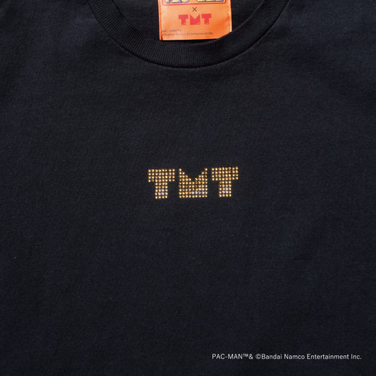 【 TMT × PAC-MAN 】DRY COTTON JERSEY  S/S TEE (CRYSTALS)