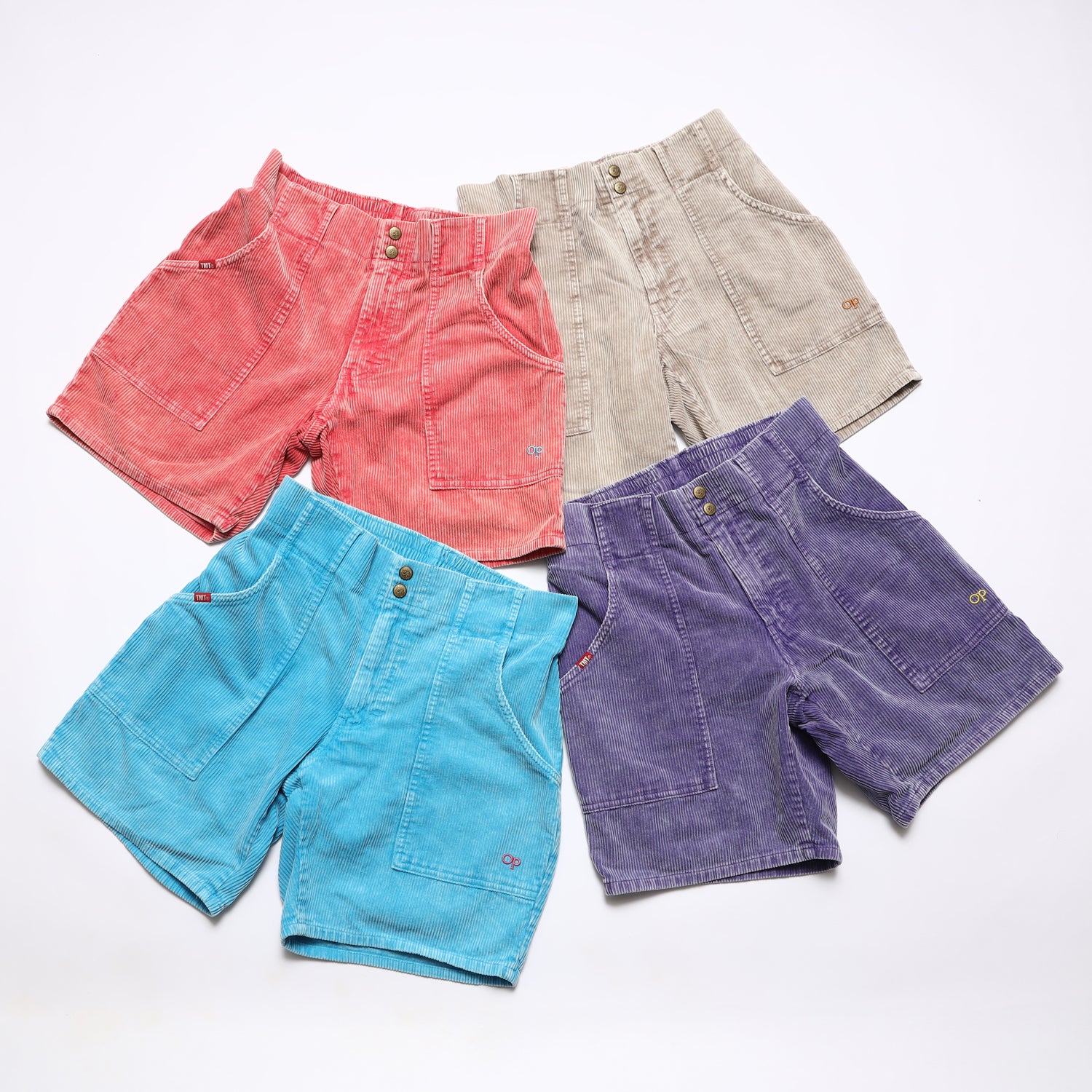 TMT コーデュロイ パンツ S TMT×Ocean Pacific】コーデュロイショートパンツ（ロング