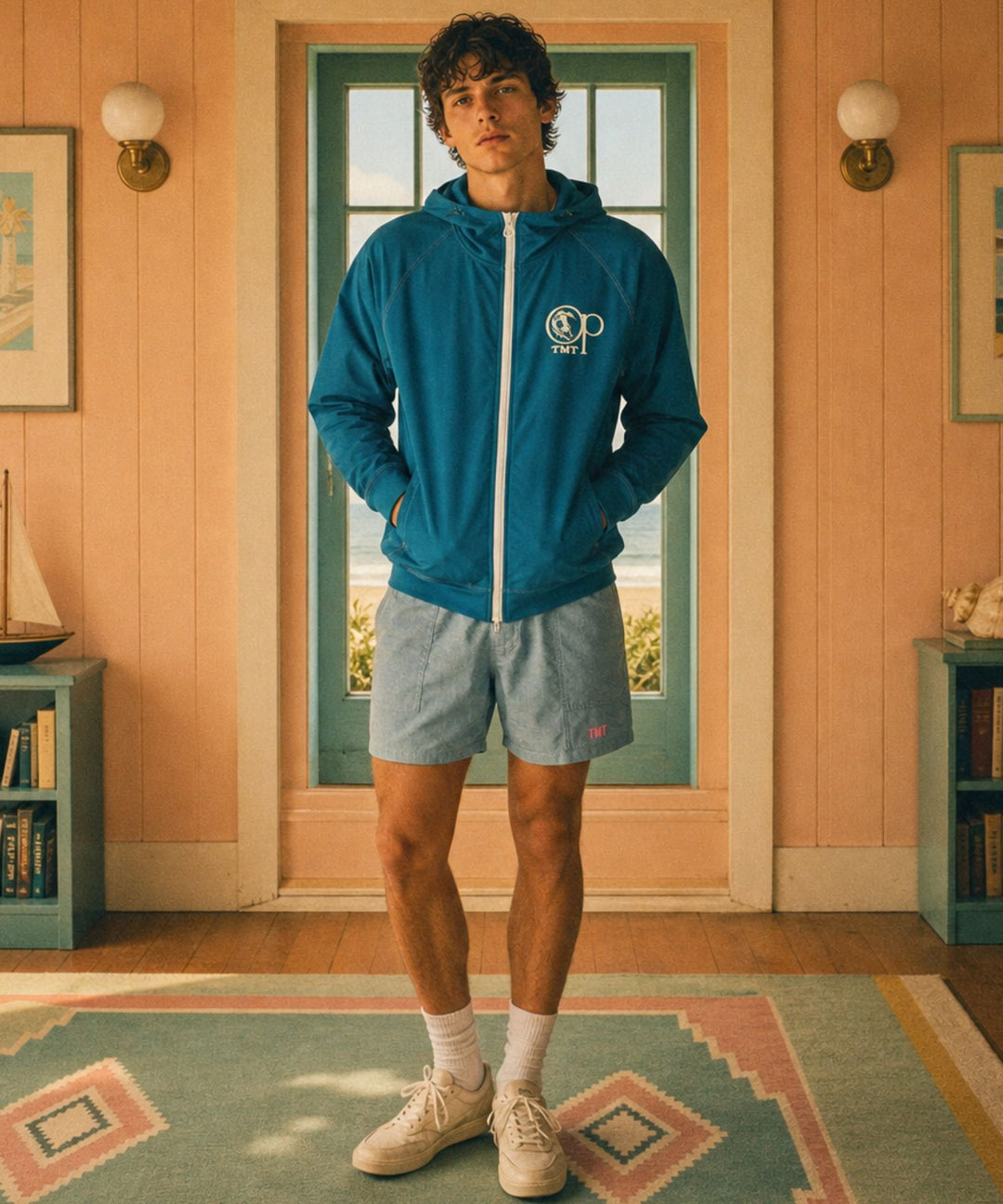 【TMT×Ocean Pacific】Pear NYLON COOL ZIP-UP PARKA